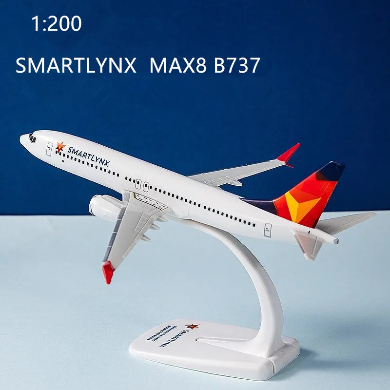1:200 Model Marabu/Play/Vueling/A320neo Austrian/ LOT B737 MAX8 Polish Air Airline Aircraft Assembly Plane Airplanes Collection