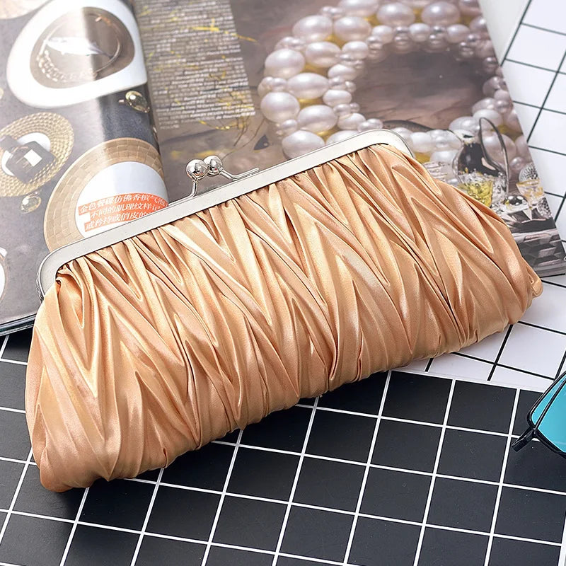 shoulder portable bride bridesmaid wedding dress bag clutch bag dress bag