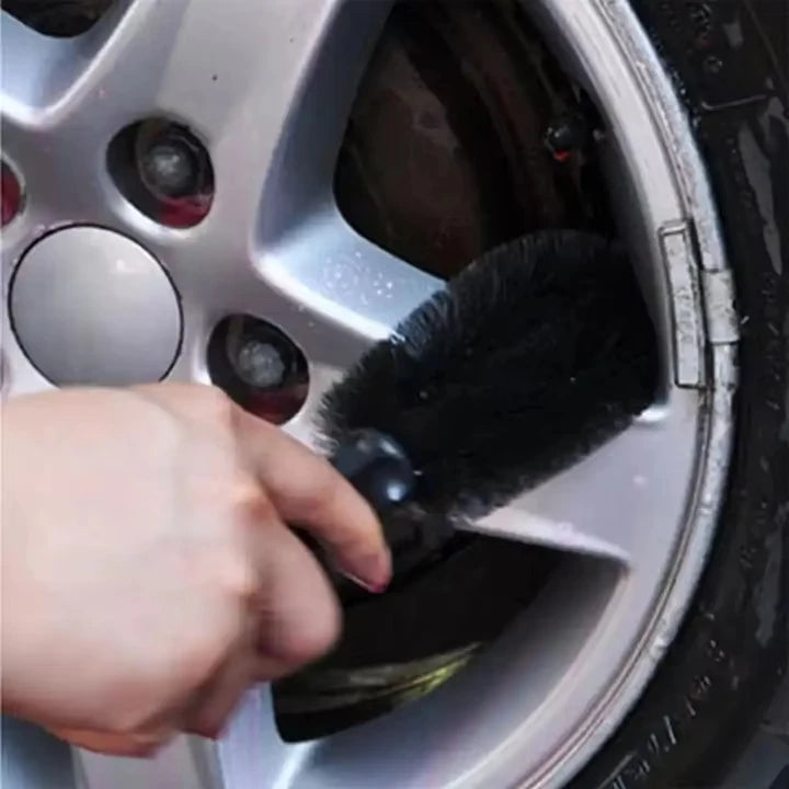 Car Washing Kit Detailing Cleaning Brush Sponge Wash Towel Cloth Tire Wheel Cleaning Brush Car Care Interior Exterior Clean Tool