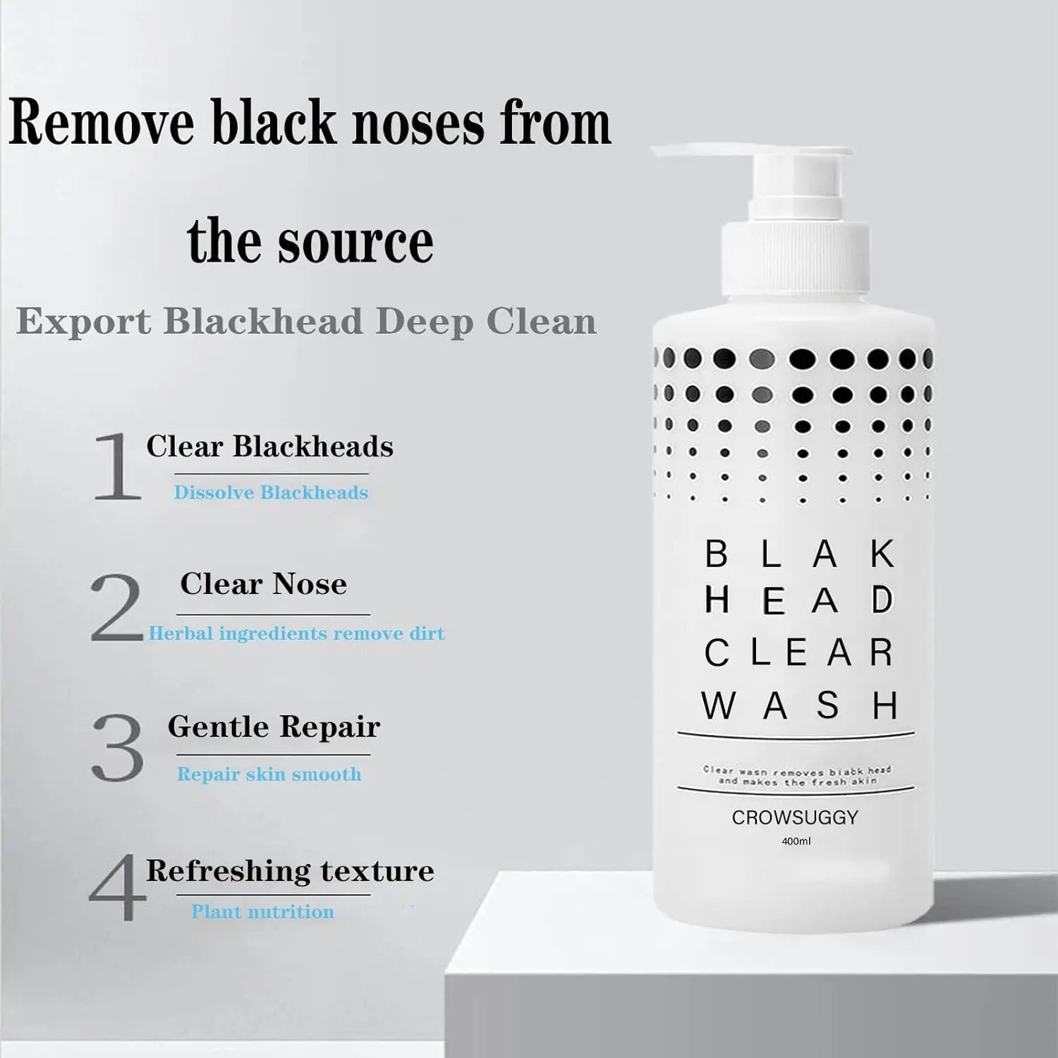 400ML Facial Skincare Exfoliation Liquid Deep Cleaning Salon Home Skin Care Liquid