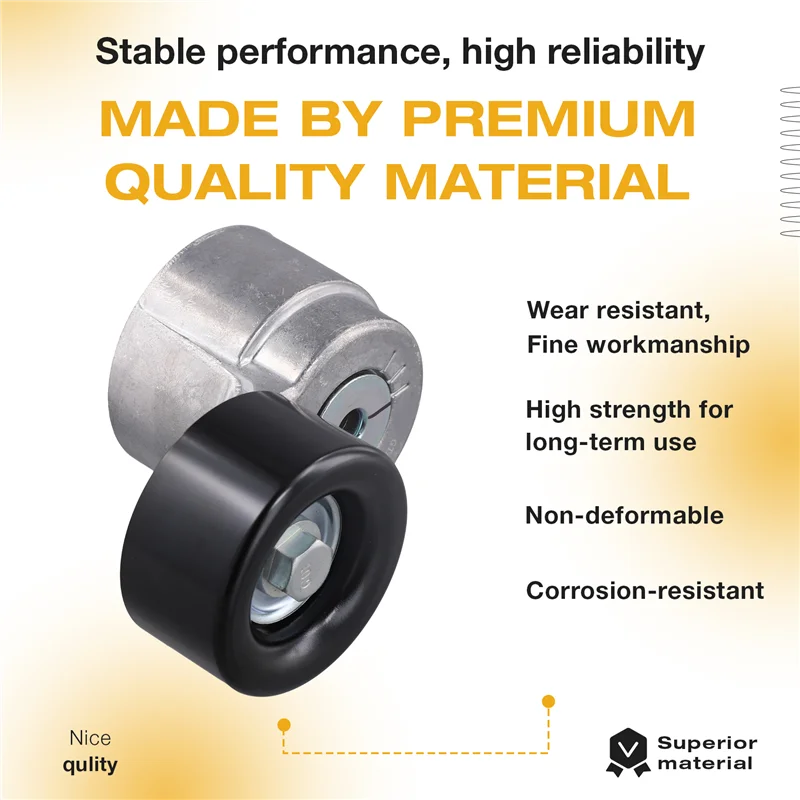 A16P-Car Belt Tensioner Pulley 1025300FE130 Designed For JAC Sunray 4De22e 4DB1-1D Motor Vehicle System Parts