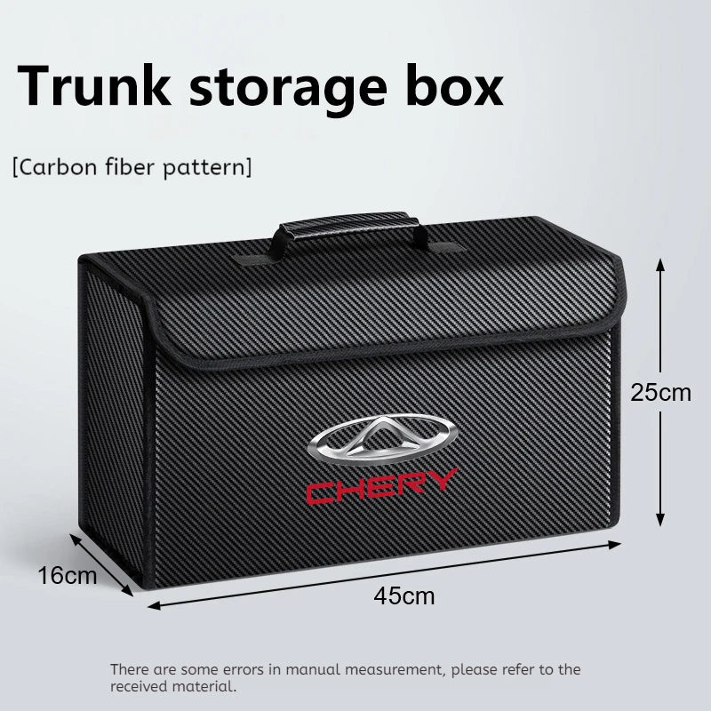 Car Trunk Storage Box Organizer Stowing Tidying Container Bag For CHERY TIGGO 2 5 4 TIGGO7 PRO TIGGO8 Plus 9 ARRIZO 6 8 2025