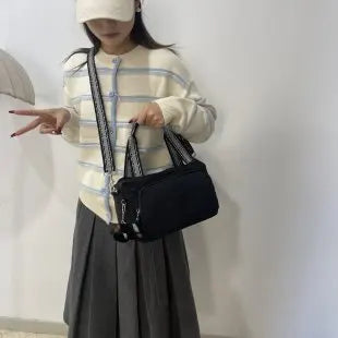 Fashionable Diaper Bag For Women Luxury Leather Shoulder Bag Unique Square Shape Original Retro Style For Party Or Leisure