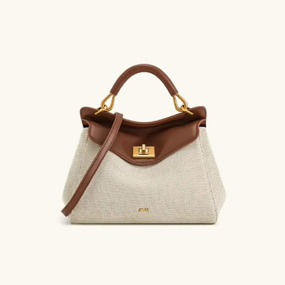 2025 New Lucia Buckle Shoulder Crossbody Bag, Luxury Elegant Versatile Women Handbag, Premium Daily Dating Fashion Purse