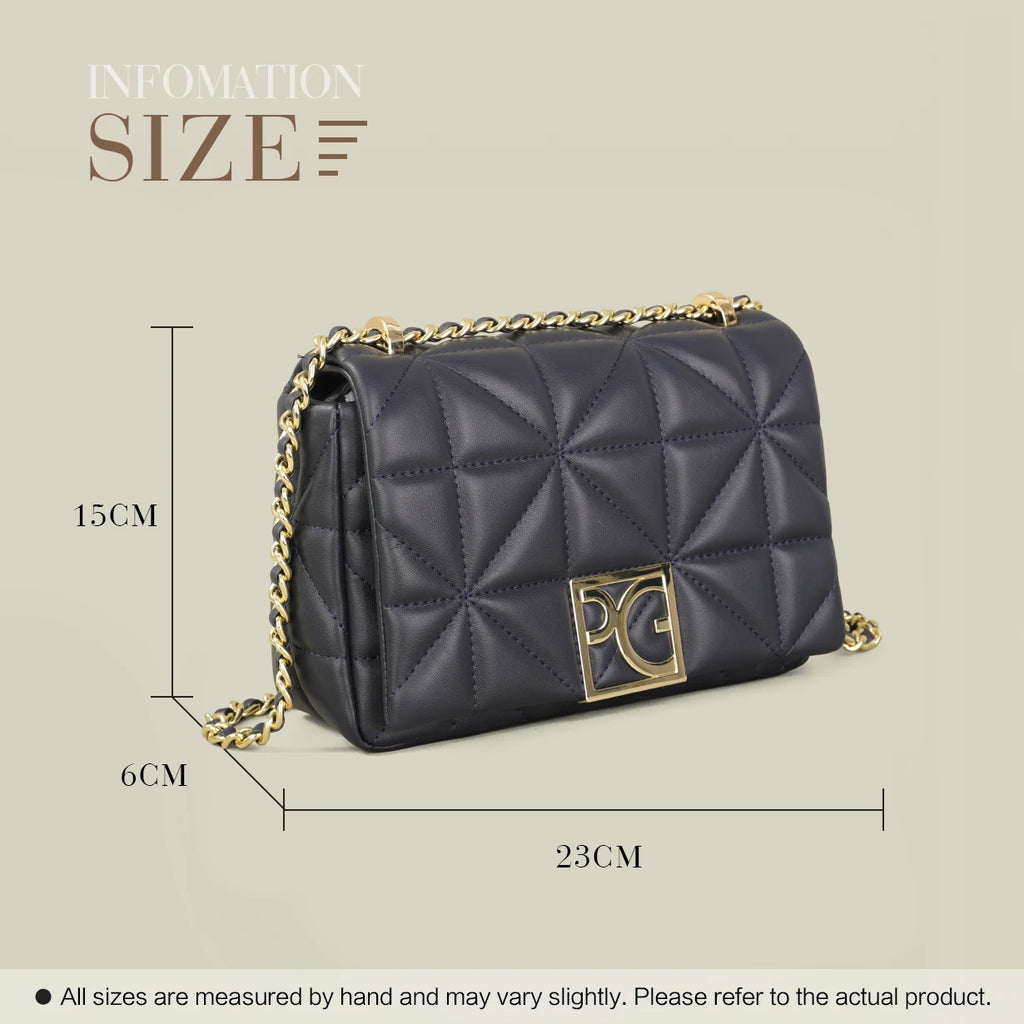 PG PATSY GARIS Women's Bag Luxury Lightweight Casual Bag Niche Brand New Design Portable Fashion Crossbody Bag Clearance Sale
