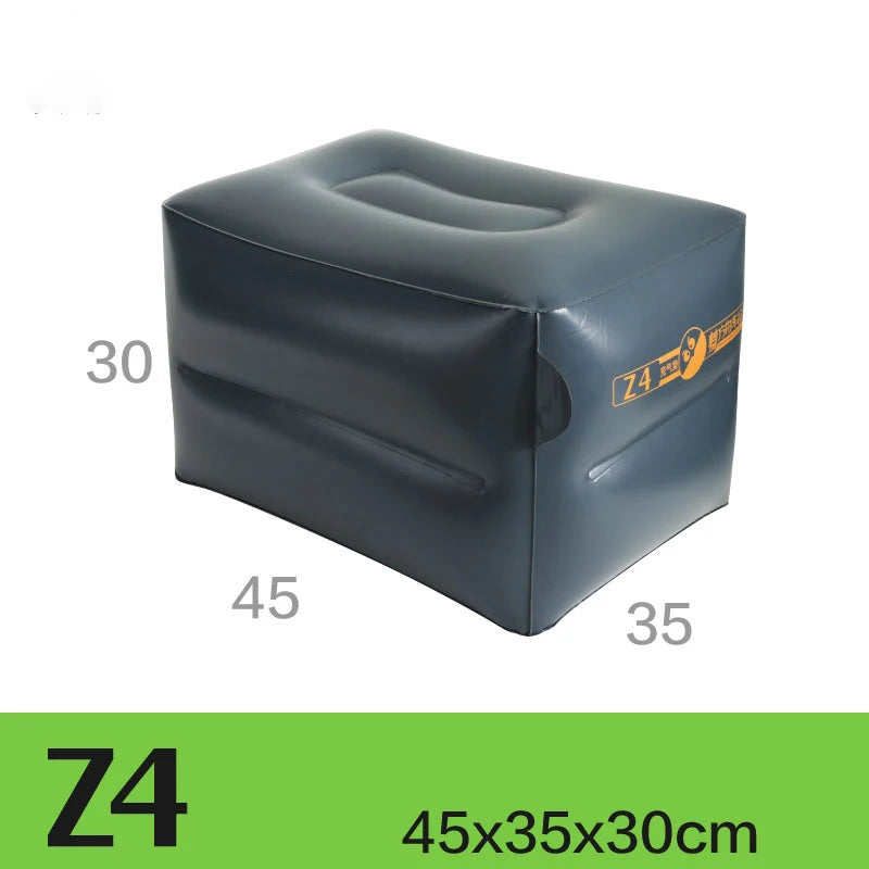 Car Sleeping Bed Portable Inflatable Mattresses Inflatable Stool Mattress For Filling Rear Seat Space Car Gadgets Gap Pad New