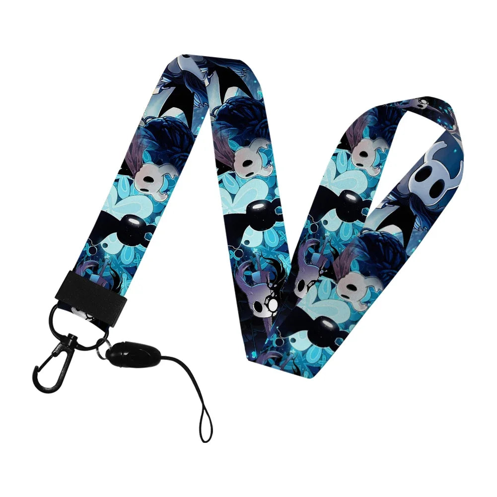 New Arrival Credential Holder Game Hollow-Knight Lanyards for Key Neck Strap For Card Badge Gym Keychain Keyring Accessories