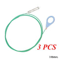 3/5m 1/3Pcs Drain Hole Cleaning Brush Flexible Car Drain Dredge Sunroof Cleaning Scrub Brush Tool Skylight Drain Pipe Brush
