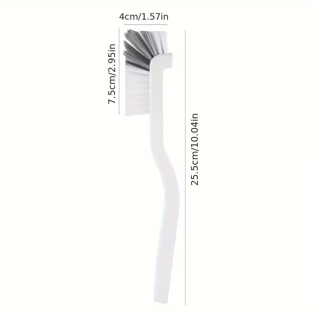 1/3Pcs Kitchen Scrub Brush Long Handle Cleaning Brush Stiff Bristle Brush for Clean Dish Sink Window Track Corner Crevice