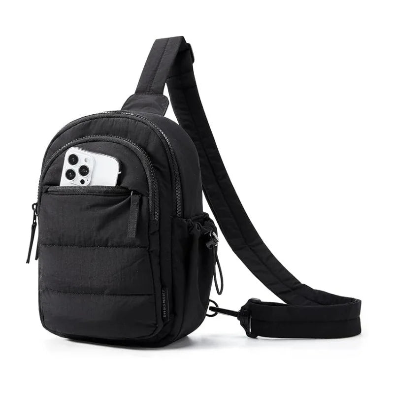 Multi Functional Shoulder Bag Crossbody Bag Lightweight With Multiple Pockets Suitable For Travel Sports Hiking Fitness Bag
