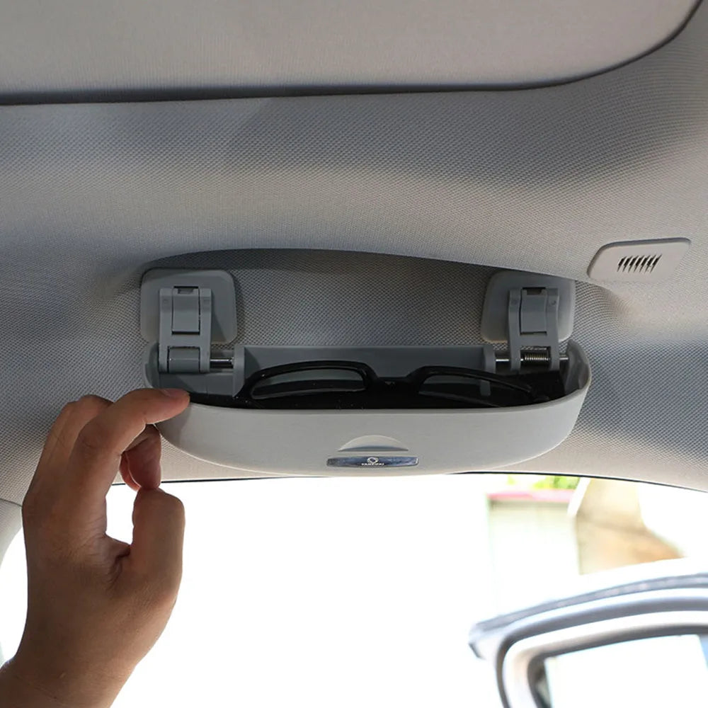 Car Glasses Case for Jeep Compass 2017 - 2023 Renegade 2014 -2023 Sunglasses Storage Box Holder Organizer Accessories