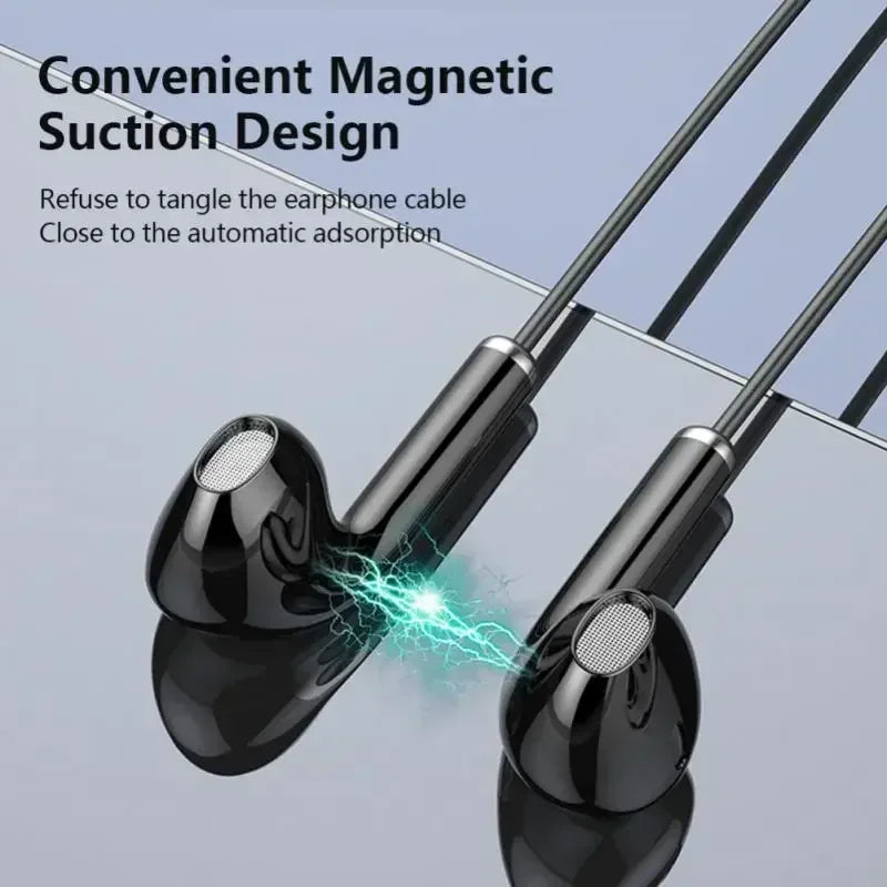 Wireless Neckband Earphones Bluetooth 5.3 Headphones Gaming Power Display Headset TWS Earbuds Sport Headset With Mic