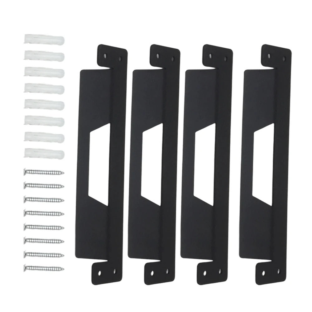 2PCS/4PCS Small Metal Mounting Brackets For ToughBuilt For StackTech Storage System For Toolboxes On Wall Workshop