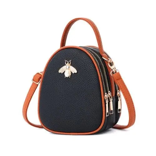 Summer New Ins Super Hot Bag for Women 2025 New Bee Bag for Girls Mini Chain Crossover Bag
