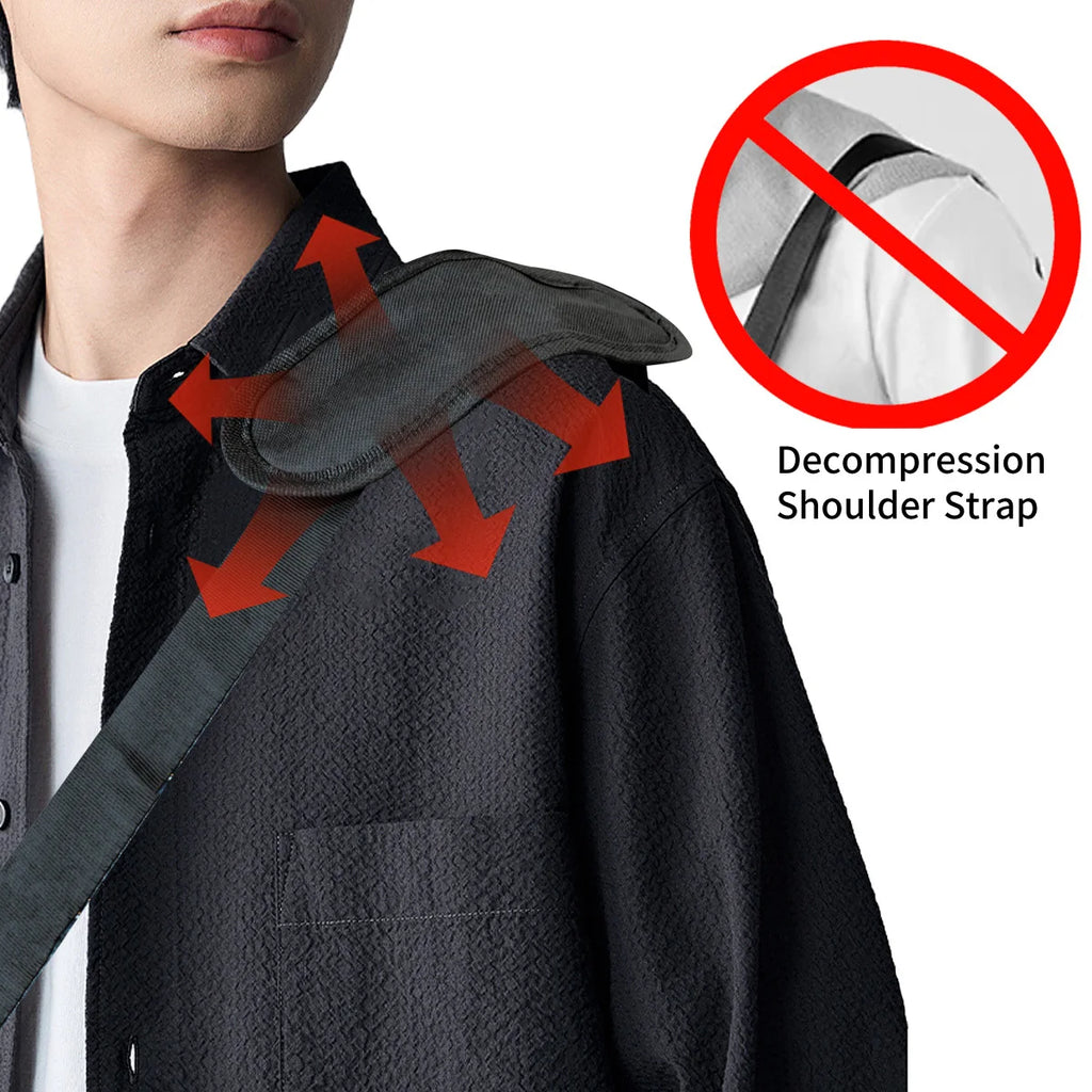 2 Types of Black Toolbox Shoulder Straps, Durable Single Crossbody Strap, Toolbox Accessory(Strap Only)