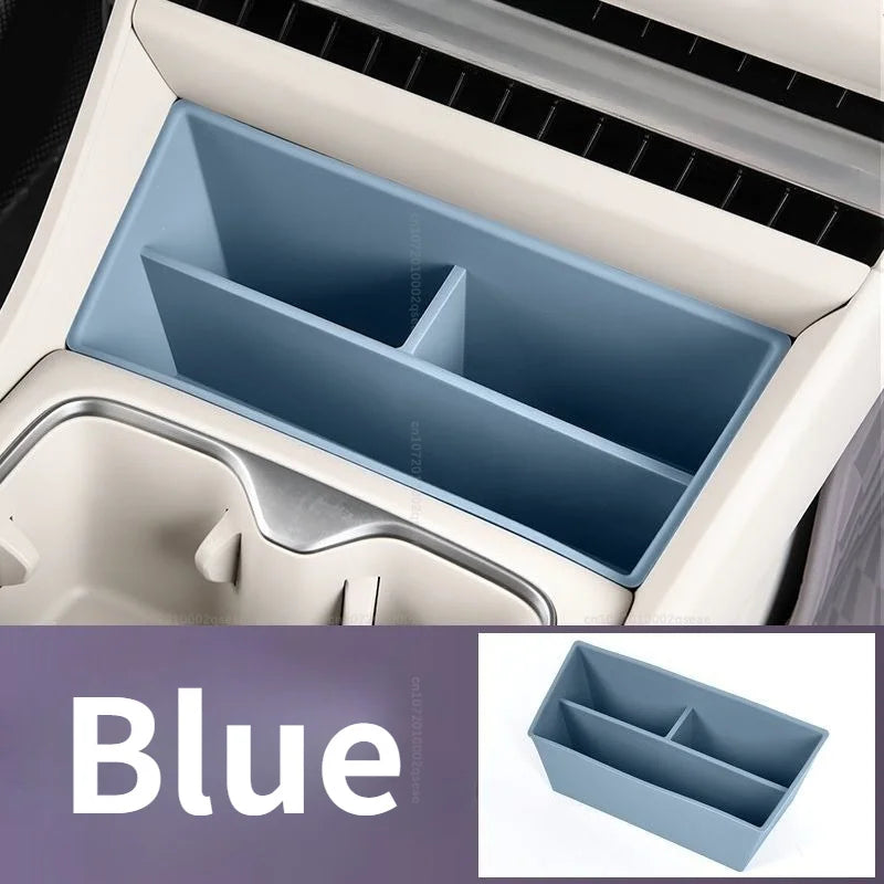 modified center console front storage box silicone compartment storage box car storage accessories For MG MG4 EV Urban 2026