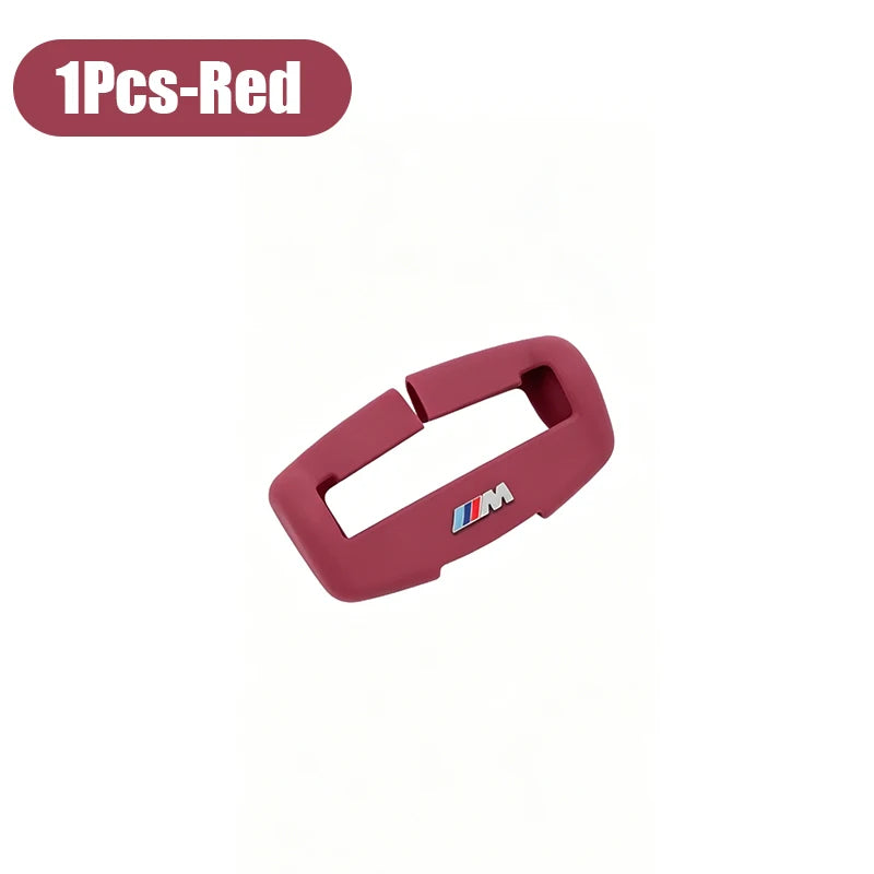 Car Seat Belt Buckle Silicone Protective Cover / Anti-Scratch Sleeve Stickers For BMW G80 G06 G07 G42 G14 G15 G16 F82 F20 F21 F8