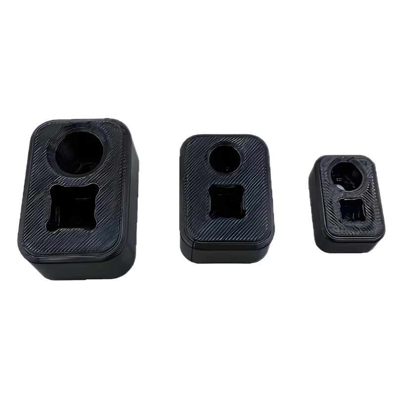 3 Piece Impact Resistant Ratchet Wrench Rack System Practical Home Garage Organizers for Professional Tool Storage HX6C