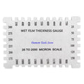 57BE Accuracy 0.05mm Thickness Gauge Wet Film Comb Mil Scale for Paint Vanish Thick