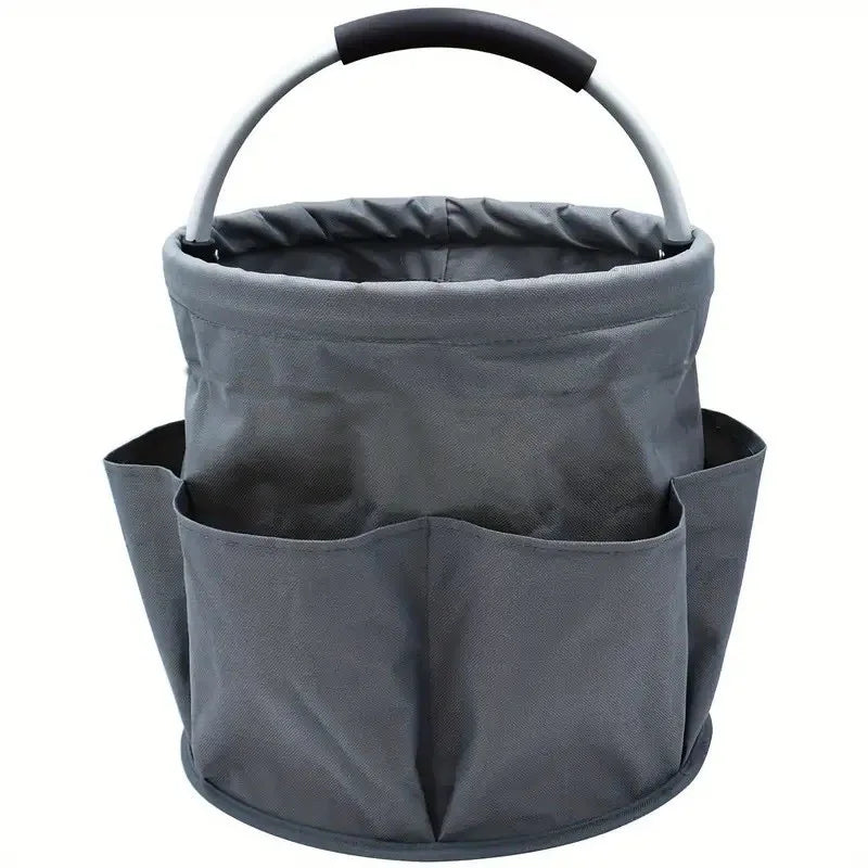 Storage Baskets Outdoor Handbag Travel Storage Toiletry Organizer Bag With Handle Foldable Picnic Basket Portable Garden Tools