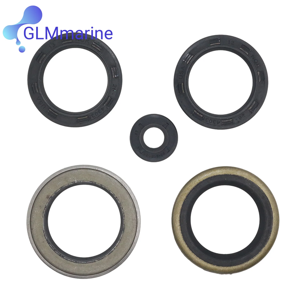 26-43035A4 Lower Unit Gasket Seal Kit for Mercury Marine 2/4 Stroke Outboard 30-125 HP Replaces 43035A3 43035A2 43035A1 18-2626