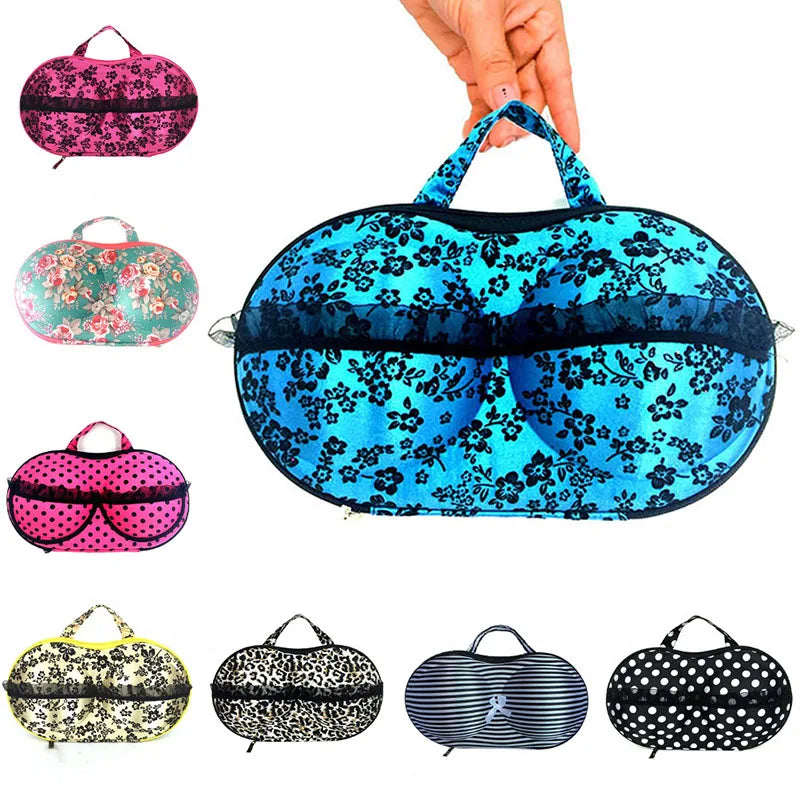 New Bra Underwear Lingerie Protect Case Travel Storage Box Portable Storage Laundry Protection Bra Washing Bag For Home 10 Color
