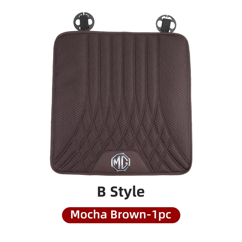 Car Ice Silk Seat Cushion Breathable Anti-Slip Pad Seat Cover Accessories For Morris Garages MG 3 5 6 7 HS ZS GS Hector TF GT ZR
