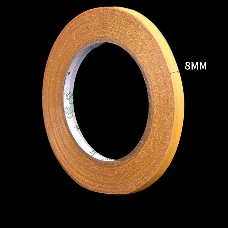 YX Double-sided Fiberglass Grid Sticky Adhesive Fiber Transparent Mesh Tape Strong Waterproof Tape Thick 20 Meter