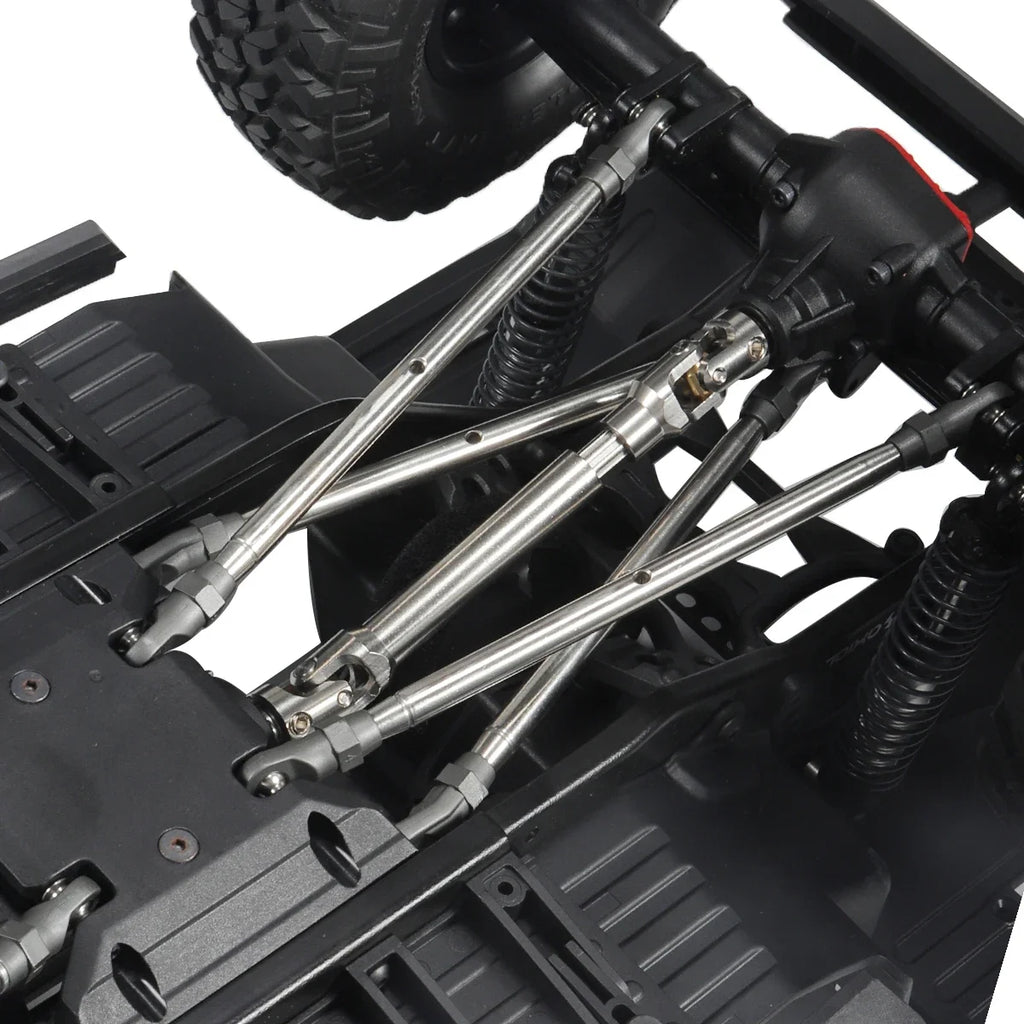 1Pcs Metal Universal Joint Drive Shaft with Internal Spline 60-181mm for 1/10 RC Crawler D90 SCX10 Capra TRX4 TRX6 86100 YK4101