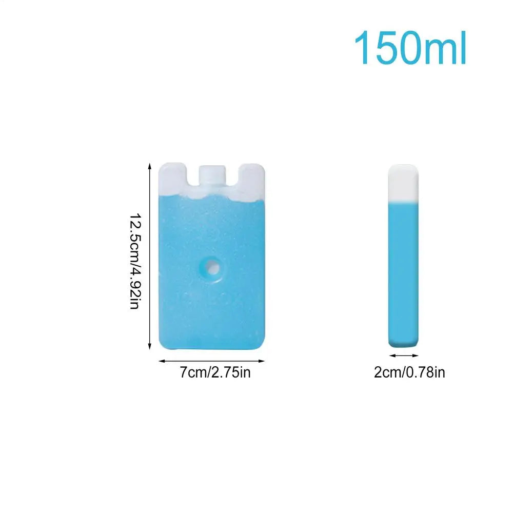Gel Freezer Ice Blocks Lunch Reusable Cool Cooler Pack Bag Ice Blocks Refrigerator Ice Blocks Ice Crystal Box Fan Ice Plate
