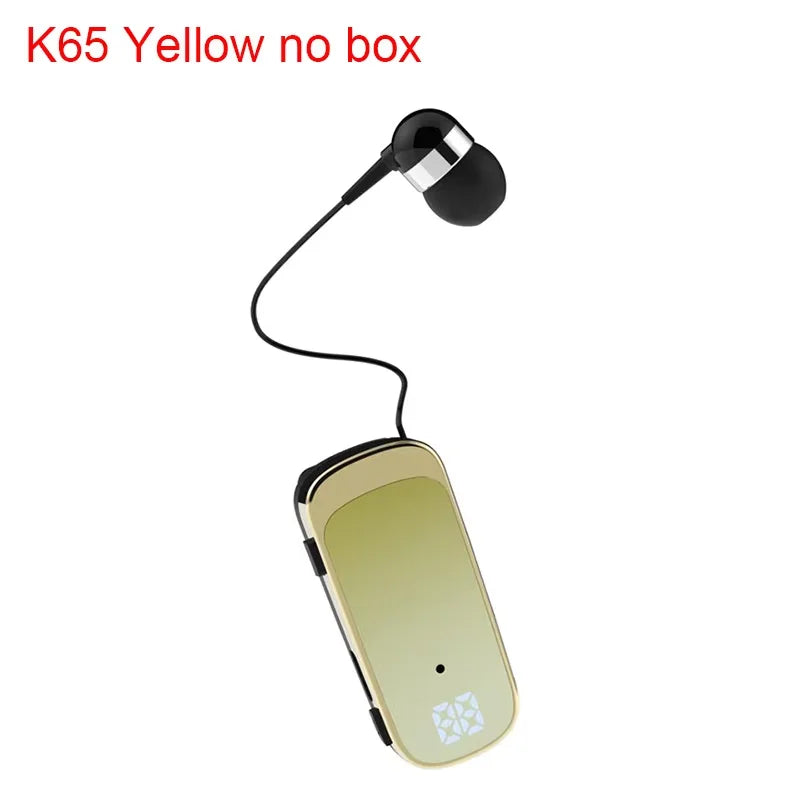 K65 PK K55 F920 Pro Lavalier Business Bluetooth 5.2 Headphone 20H Music LED Digital Display Noice Cancelling Wireless Earphones