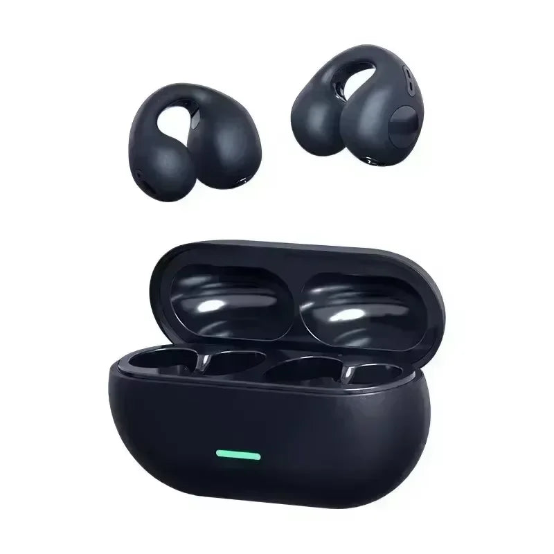 Original clip-on wireless sports headphones, long battery life running music headphones, compatible with Xiaomi and iPhone.
