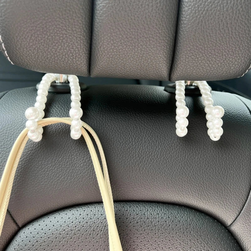 Car Hooks Multi-functional Car Rear Seat Back Hook Auto Back Seat Storage Organizer Hanger for Handbag Purse Bags Clothes