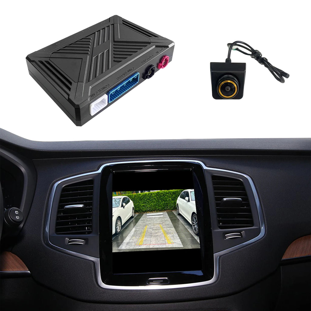 AHD Reverse Camera Interface for VOLVO XC90 XC40 XC60 S90 S60 Add Front Camera Plug&Play No Need Programing Code
