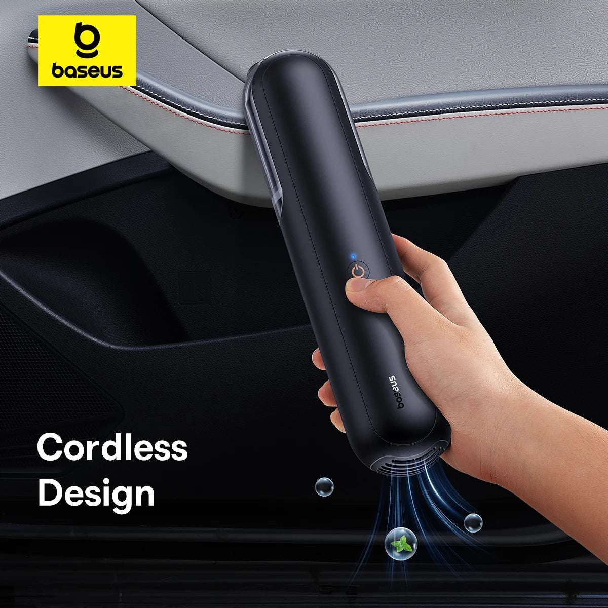 Baseus A0 Pro Car Vacuum Cleaner 4000Pa Portable Wireless Car Filter Powerful Suction Handheld For Automotive Home PC Cleaning