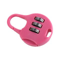 Plastic Password Combination Lock Luggage Travel Lock Combination Padlock Padlock Backpack Padlock 3 Digit Digit Locks