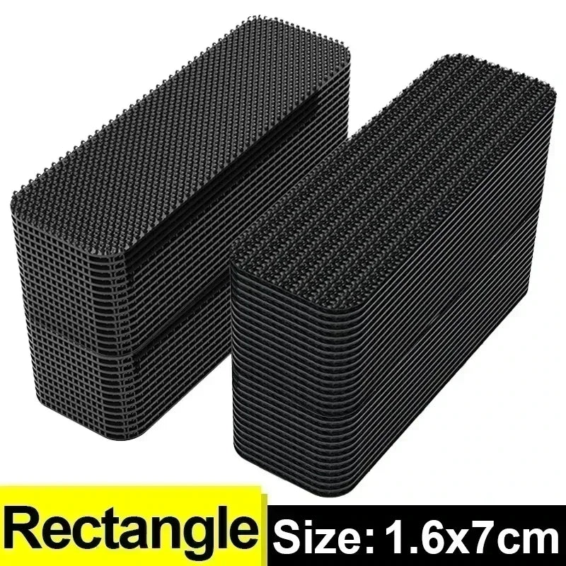 10-50pcs Super Strong Double-sided Tape Car Floor Mats Self-adhesive Hook Fasteners Self-adhesive Carpet Fasteners DIY Attaches