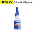 10/1pc 495/401/406 Strong Glue Quick Drying Instant Liquid Glue High Temperature Resistant Adhesive for Metal Plastic Wooden