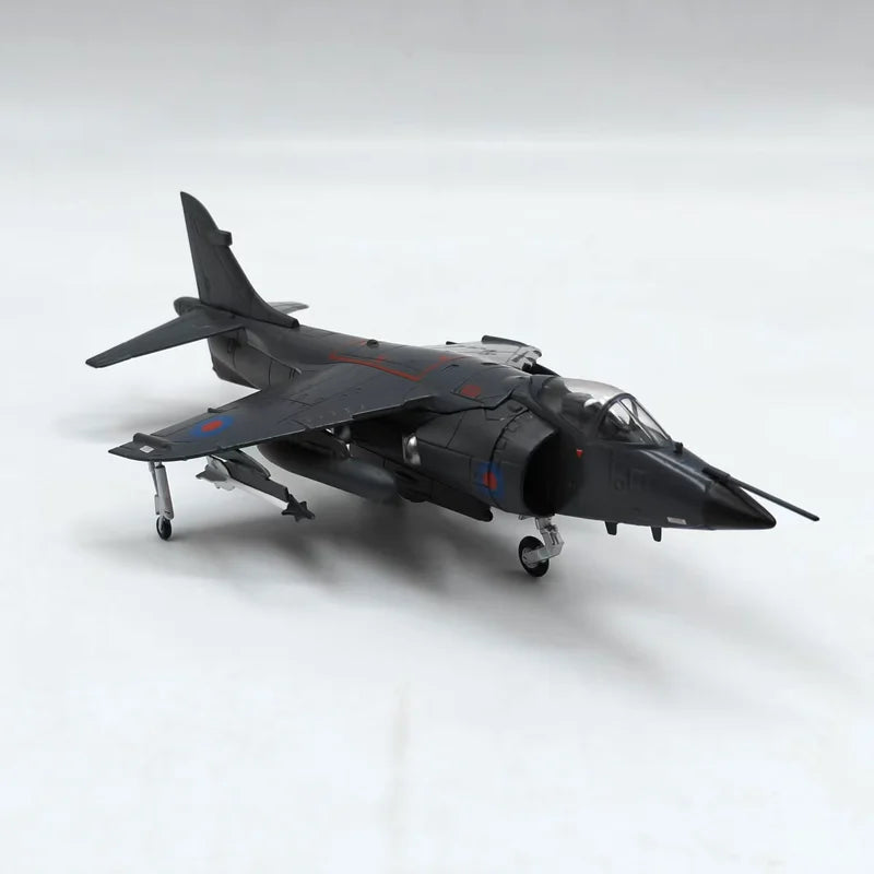 1/72 Scale Sea Harrier Fighter Jet Alloy Finished Simulation Military Aircraft Model Display Ornament For Aviation Collectors