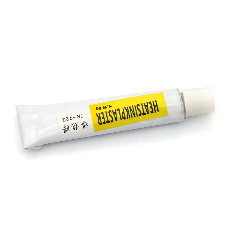 5Pcs TR-922 Thermal Silicone Adhesive Plaster Strong Sticky Cooling Paste Glue Compound for Heatsink Heat Sink Cooling