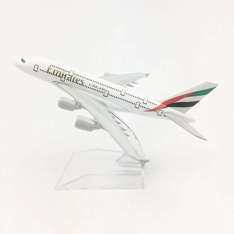 1/400 Scale Plane Model A380 Airways Series Alloy Aircraft Diecast 16cm A380 Airplane Models Children Toys Souvenir Decoration