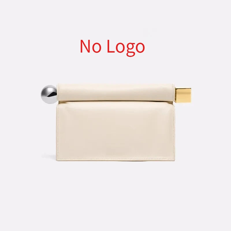 New Luxury Designer Handbag for Women Fashion Take-out Clutch with Metal, Dreses Purses Prom Bag for Ladies, Premium Style 2026
