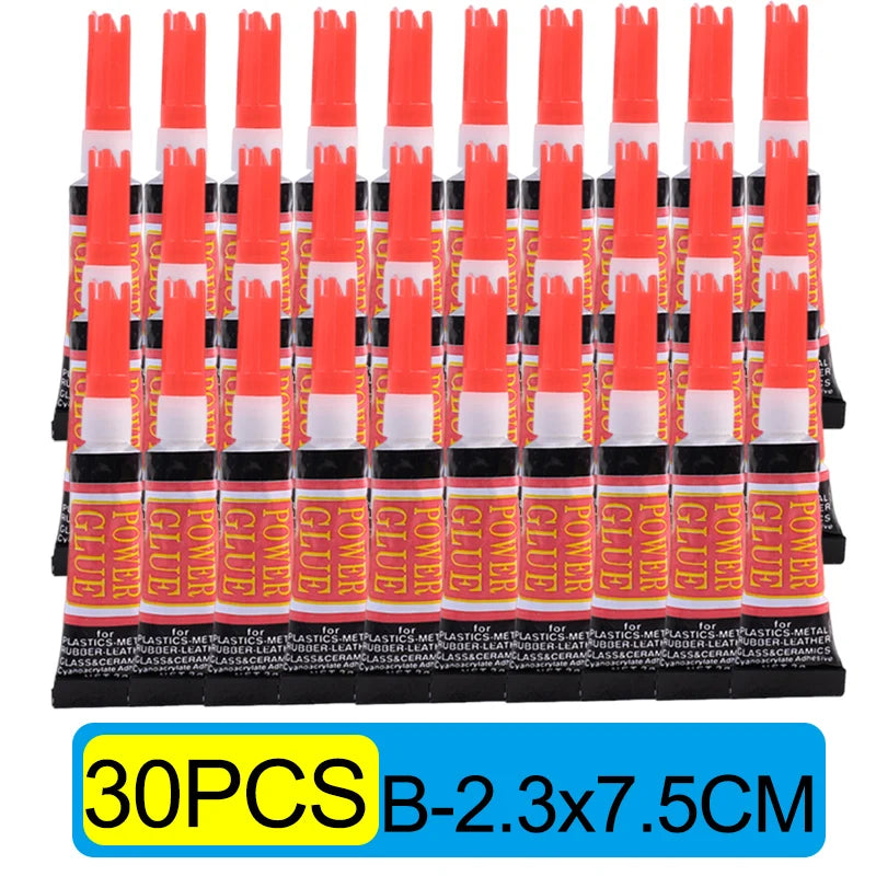 Wholesale Liquid Super Glue Wood Rubber Metal Glass Cyanoacrylate Adhesive Stationery Store Nail Gel 502 Instant Strong Glue 3ML