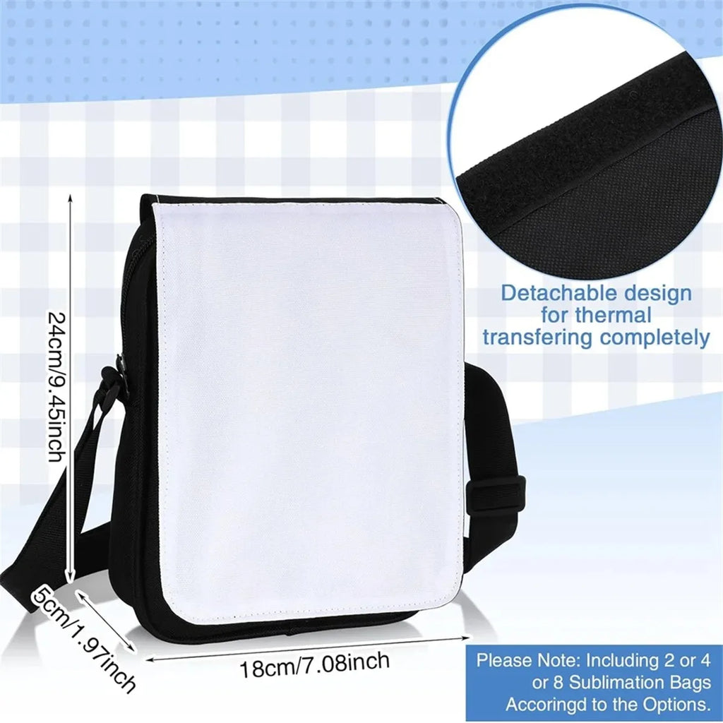 Custom Photo High Quality Crossbody Bag Personalized Name Logo Printing Wallet Purse Mobile Phone Bag for Boy Girl Creative Gift