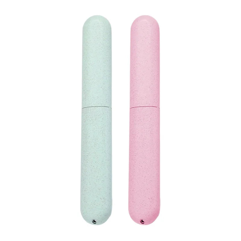 Toothbrush Case Set Portable Toothbrush Head Covers Toothbrush Protective Case Kit for Travel Outdoor Camping Hiking Vacation