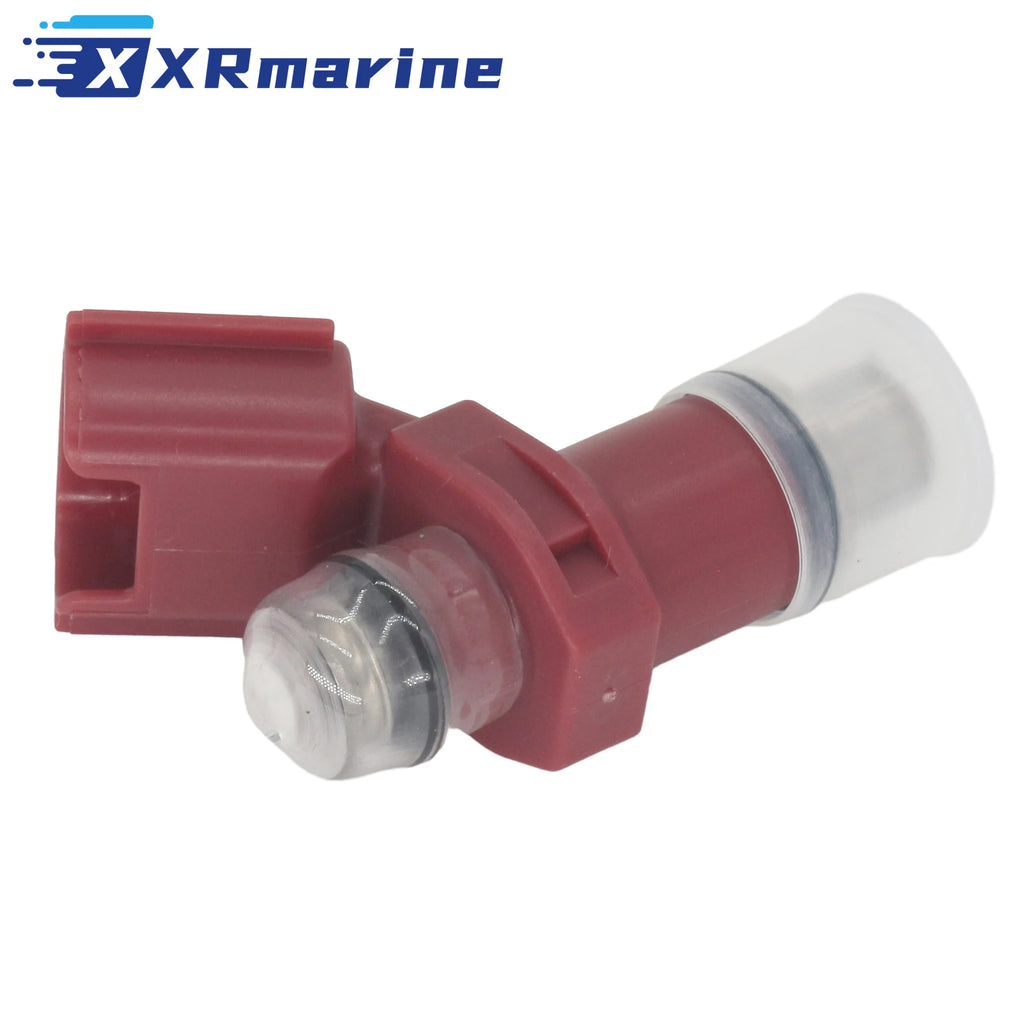 4 Pcs Fuel Injectors 10 Holes 6D8-13761-00 for Yamaha 4 Stroke F 75 80 90 100 HP Outboard Engine 6D8-13761-00-00 6D8-13761