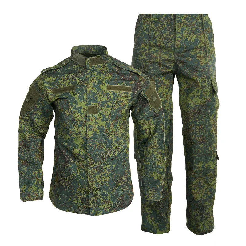 Tactical Hunting Training Suit, Russian EMR Camouflage Tactical Top, Tactical Suit, VKBO Combat Suit Set SUMMER SUIT