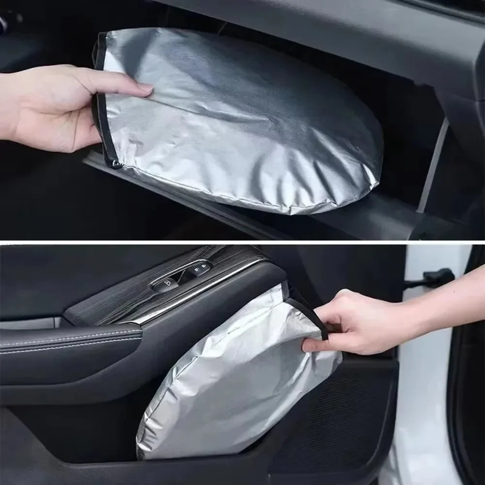 Car Windshield Sun Shade Visor UV Protection Shield For BMW X1 X2 X3 X5 X4 X6 X7 G30 G20 G32 G11 G12 F40 F30 F20 i7 glasses clip
