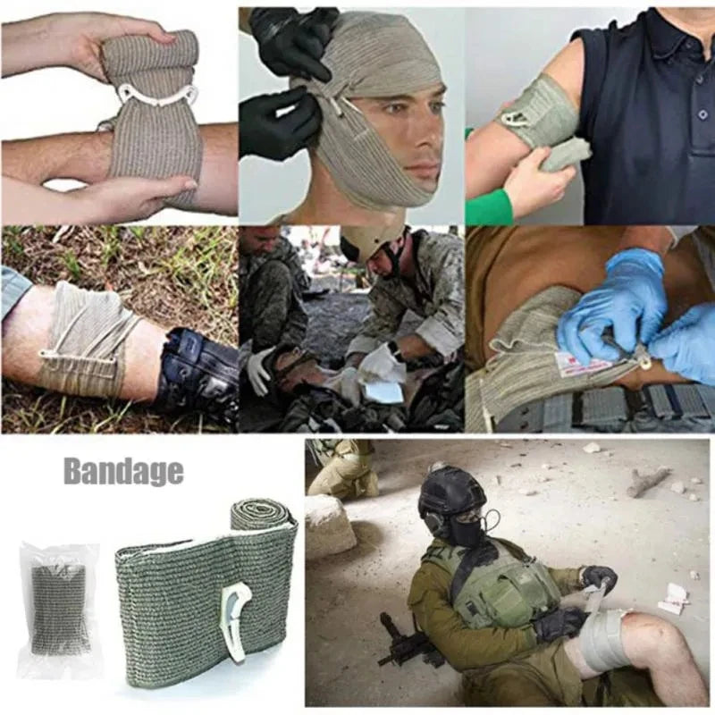 First aid kit EDC First aid kit Molle IFAK First aid kit EMT Survival tourniquet bandage Israel bandage