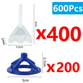 50/500/800Pcs Spiral Ceramic Tile Leveling System Clips Spacers Straps Wadge Tile Laying Wall Floor Fixing Construction Tools